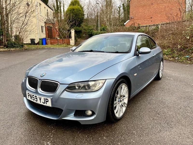 Blue Used 2009 BMW 335 M Sport Coupe | £4,990 (Fair price) - Image 1/4