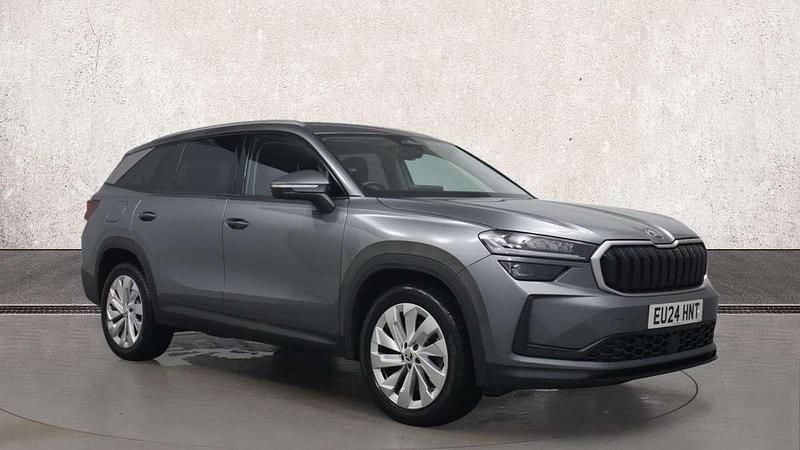 Graphite grey metallic Used 2024 Skoda Kodiaq SE L SUV | £32,751 (Fair price) - Image 1/3