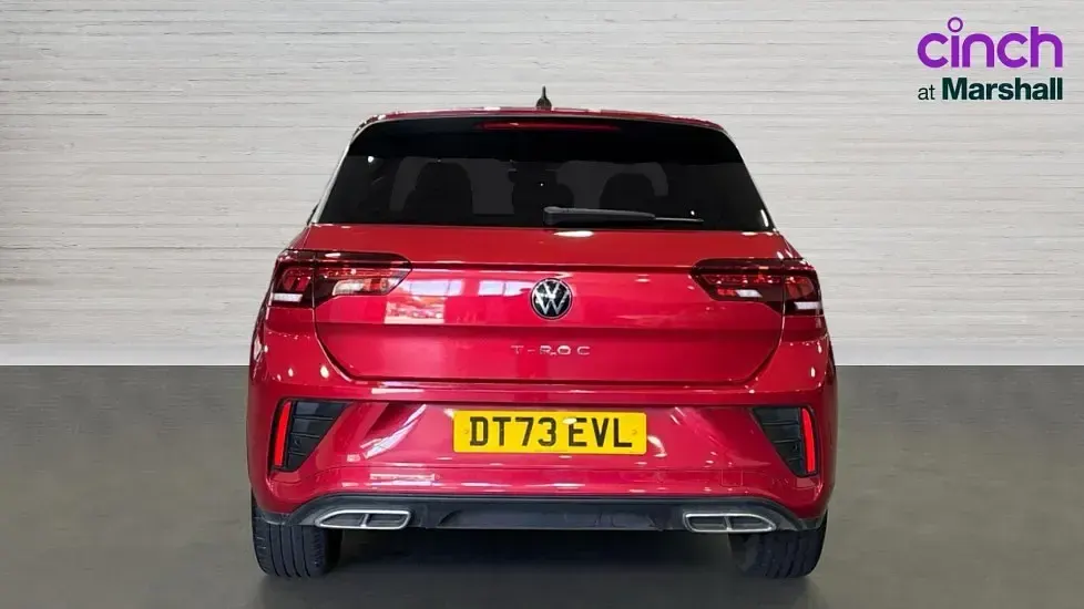 Used VW T-Roc R-line 150 HP (110 kW) 2024 Red SUV