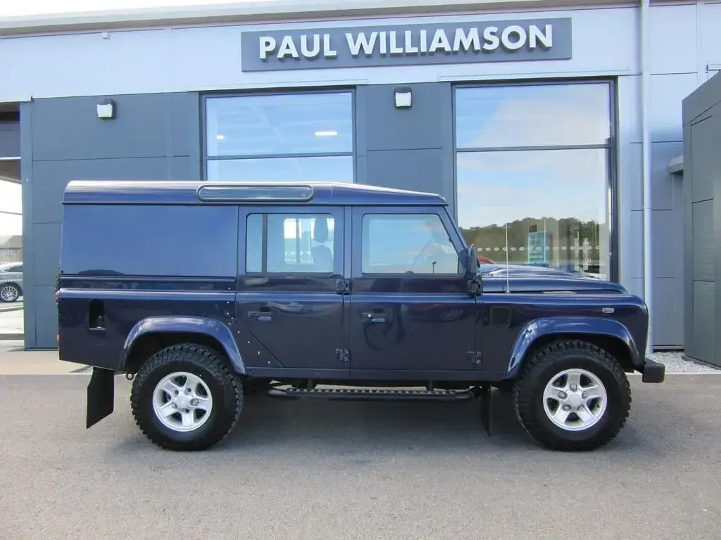 Używany Land Rover Defender 2014 Niebieski Kombi
