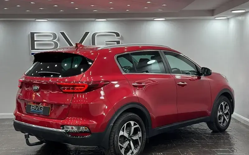 Used Kia Sportage 136 HP (100 kW) 2019 Red SUV