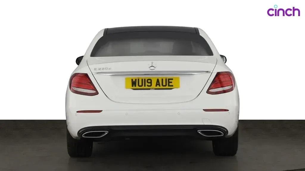 Used Mercedes E220 Premium 2019 White Sedan