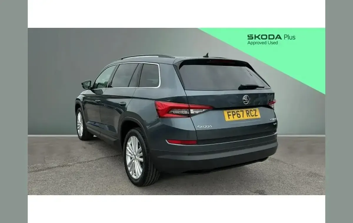 Used Skoda Kodiaq SE L 186 HP (136 kW) 2017 Grey SUV
