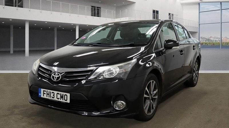 Black Used 2013 Toyota Avensis Sedan | £4,990 (Good price) - Image 1/4