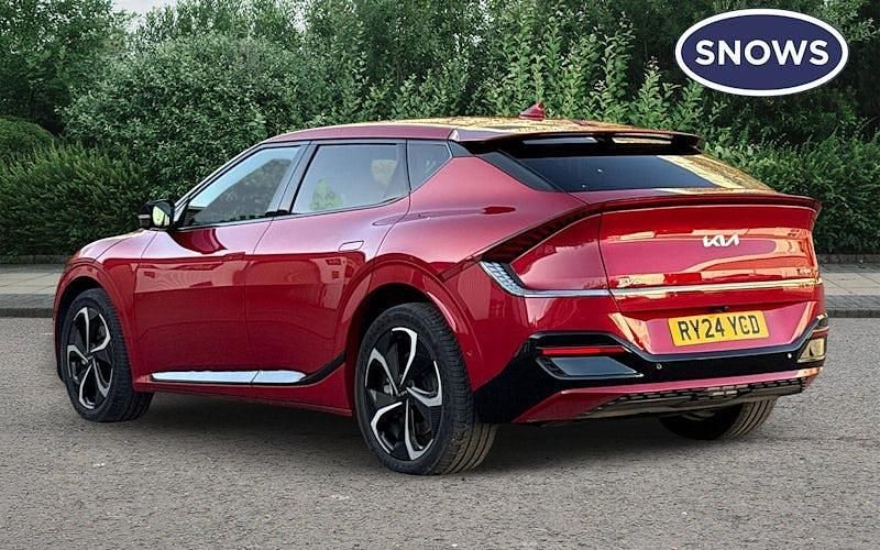 Used Kia EV6 GT-Line S 167 kW (228 HP) 2024 Red SUV