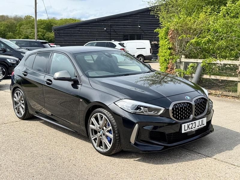 Black Used 2023 BMW M135 M Sport Hatchback | £27,995 (Good price) - Image 1/4