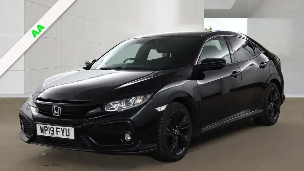 Used Honda Civic SR 126 HP (92 kW) 2019 Black Hatchback