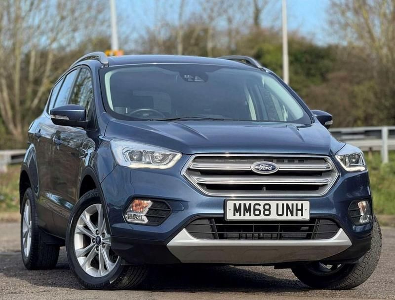 Used Ford Kuga Titanium 120 HP (88 kW) 2018 Blue SUV