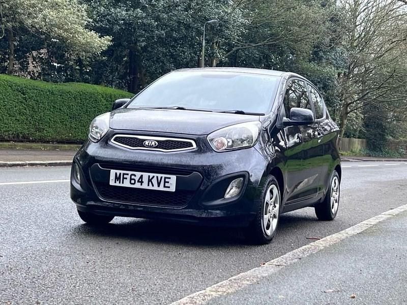 Used Kia Picanto 68 HP (50 kW) 2014 Black Hatchback