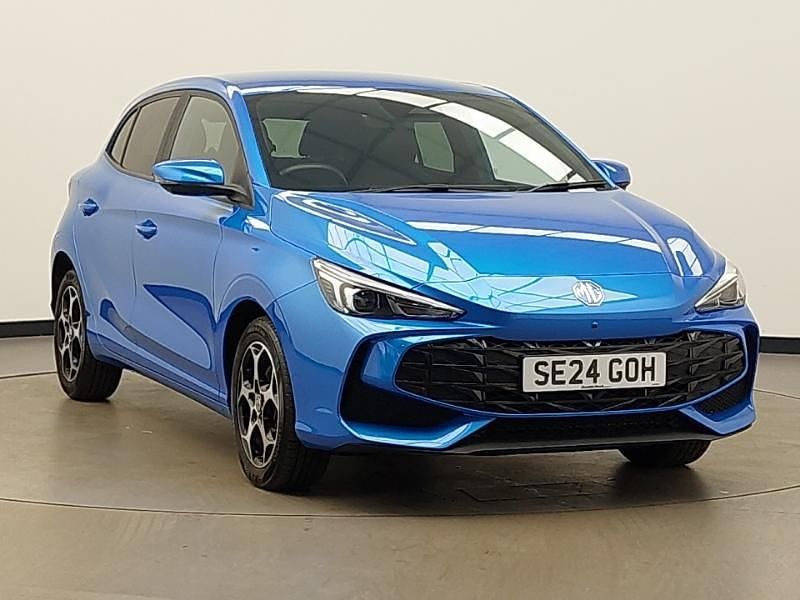 Blue Used 2024 MG MG3 Trophy Hatchback | £16,998 (Fair price) - Image 1/4
