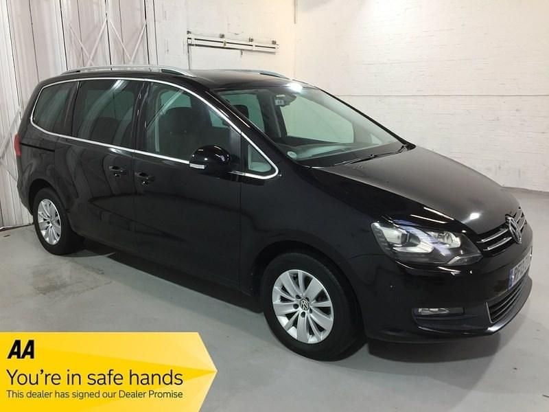 Black Used 2013 VW Sharan SE MPV | £10,000 - Image 1/4