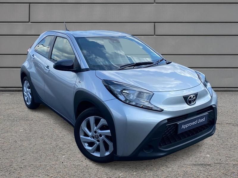 Silver Used 2023 Toyota Aygo PURE Hatchback | £12,591 (Fair price) - Image 1/4