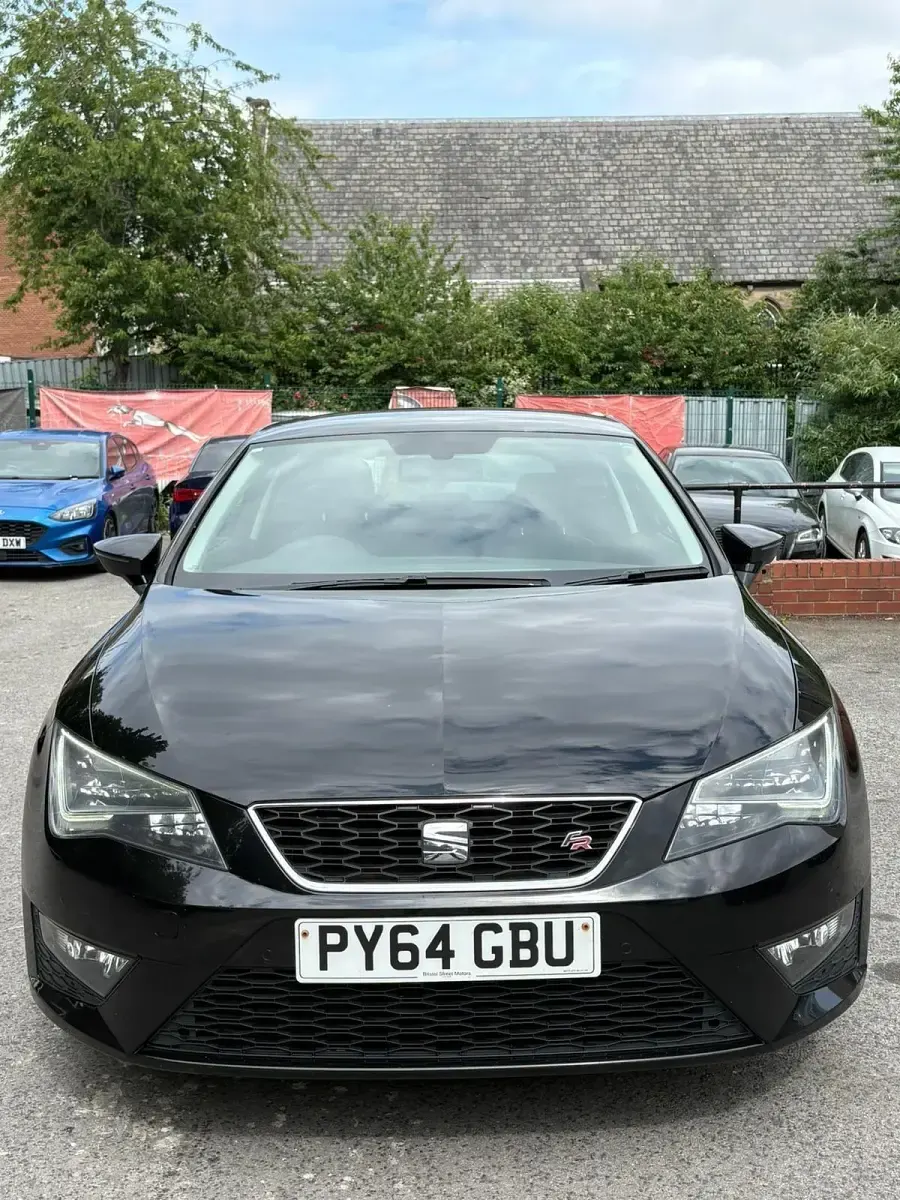 Used Seat Leon FR 150 HP (110 kW) 2015 Black Hatchback