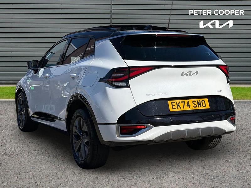 Used Kia Sportage GT-Line S 206 HP (151 kW) 2024 White SUV