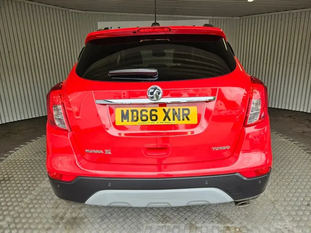 Used Vauxhall Mokka X Elite 140 HP (102 kW) 2017 Red SUV