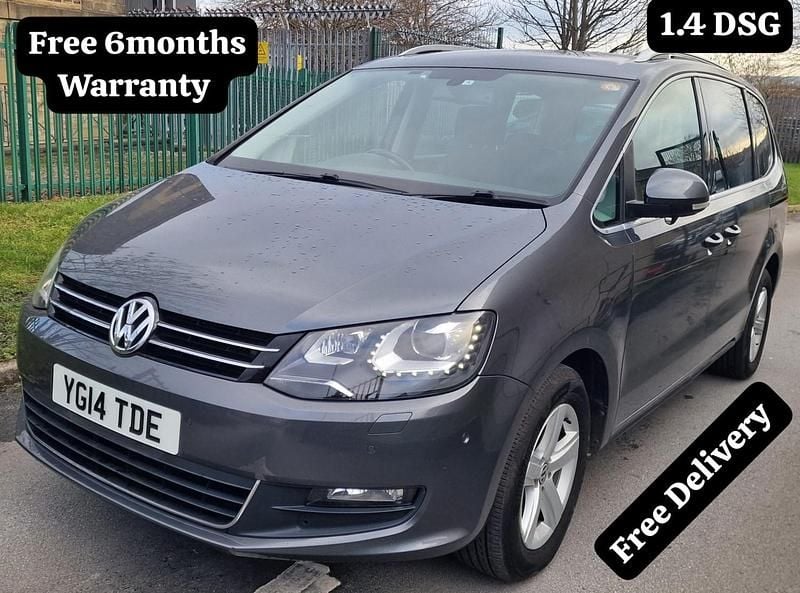 Used VW Sharan Sport 150 HP (110 kW) 2014 Blue MPV