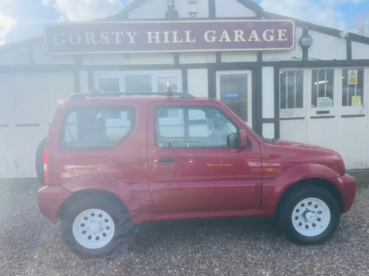 Used Suzuki Jimny SZ3 2010 Red SUV