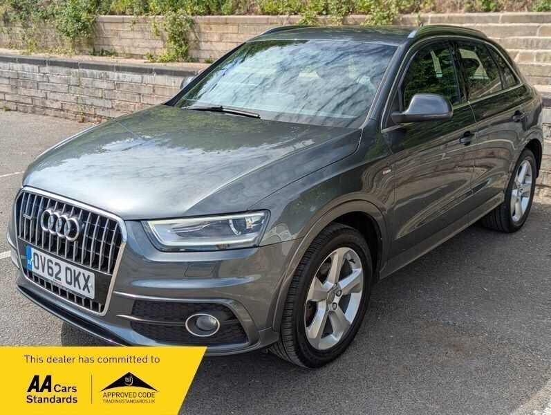 Grey Used 2012 Audi Q3 S-Line SUV | £7,249 (Expensive) - Image 1/4