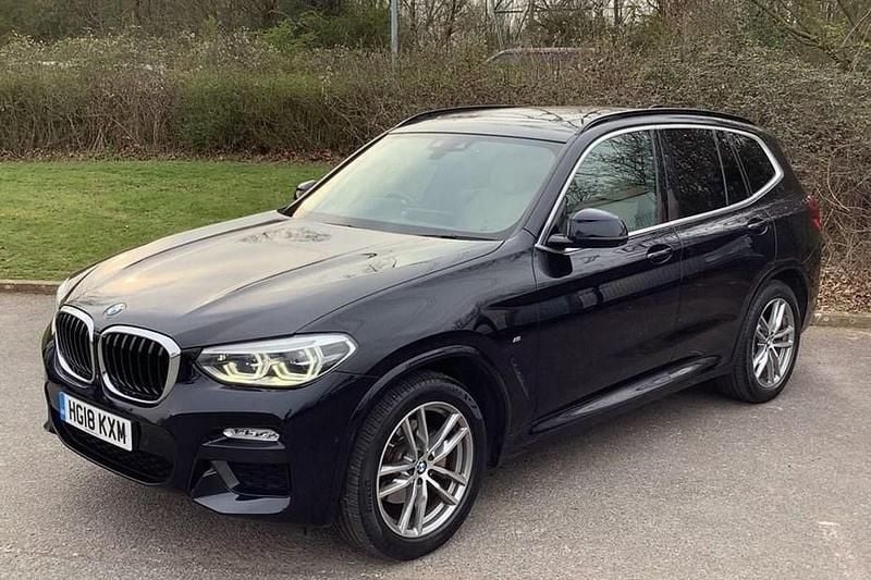 Used BMW X3 M Sport 184 HP (135 kW) 2018 Black SUV