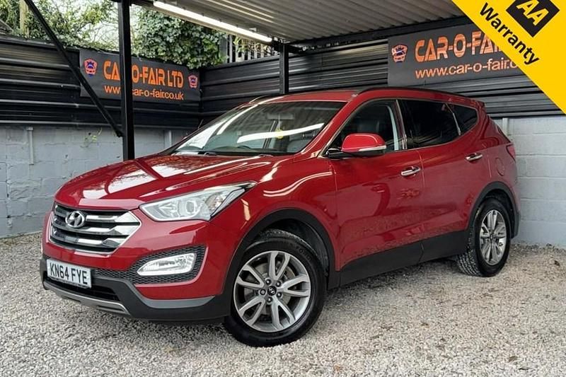 Used Hyundai Santa Fe Premium 2014 Red SUV