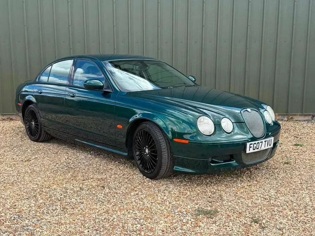 Used Jaguar S-Type S 206 HP (151 kW) 2007 Green Sedan
