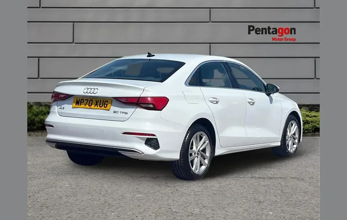 Used Audi A3 Sport 108 HP (79 kW) 2021 White Sedan