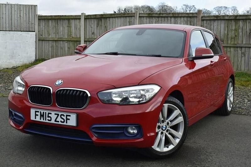 Used BMW 116 Sport Line 116 HP (85 kW) 2015 Red Hatchback