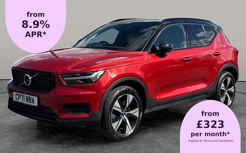 Red Used 2021 Volvo XC40 R-Design SUV | £21,519 (Fair price) - Image 1/1
