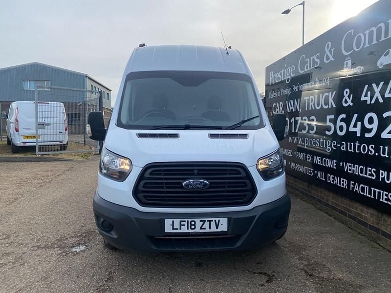 Used Ford Transit 130 HP (95 kW) 2018 White Van