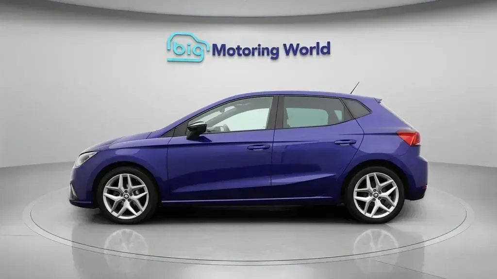 Used Seat Ibiza FR 95 HP (69 kW) 2021 Blue Hatchback