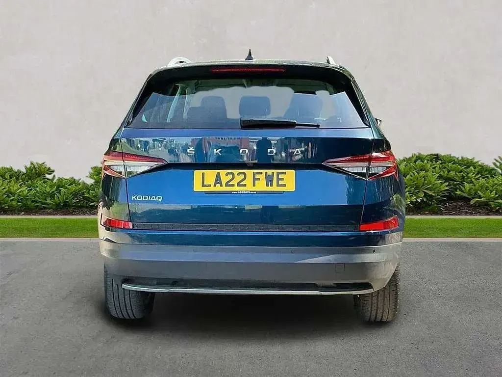 Used Skoda Kodiaq SE L Executive 150 HP (110 kW) 2022 Blue SUV