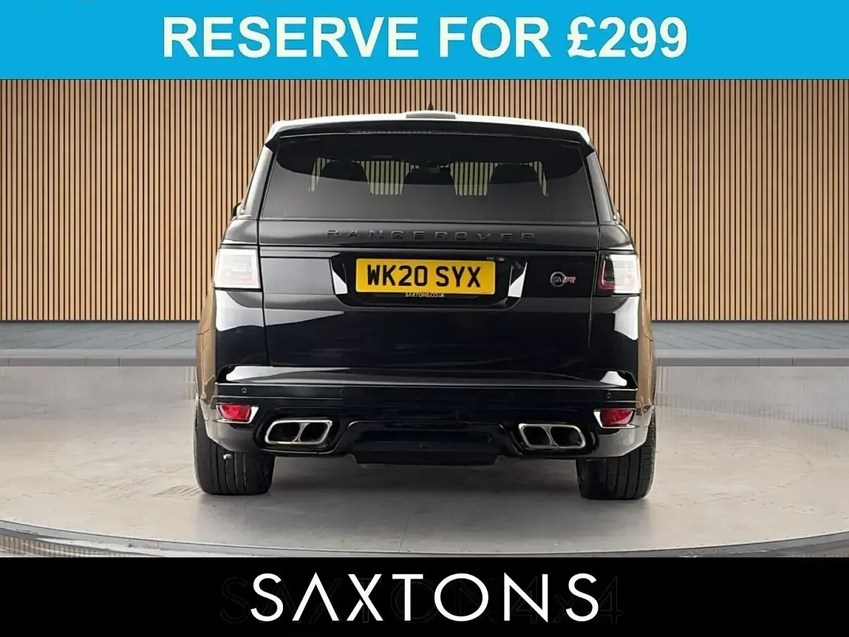 Used Land Rover Range Rover Sport SVR 575 HP (422 kW) 2019 Black SUV