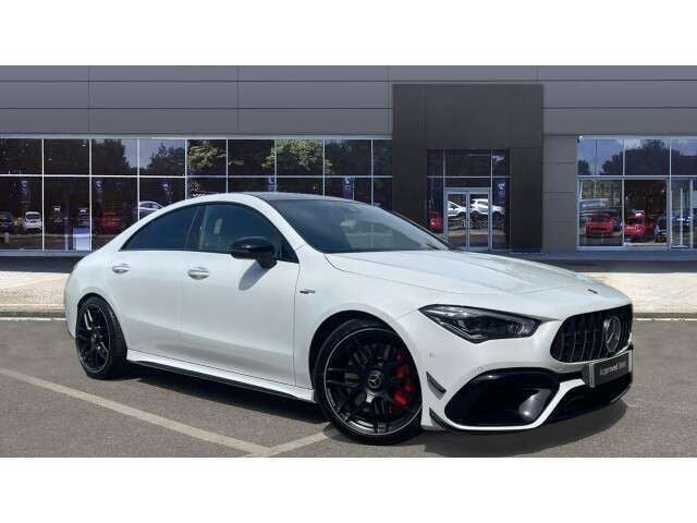 White Used 2022 Mercedes CLA45 AMG Coupe | £45,932 (Fair price) - Image 1/4