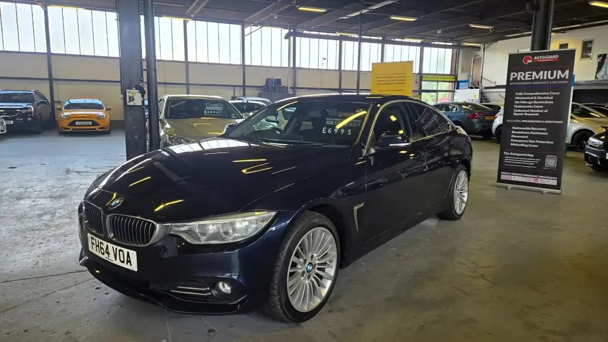 Used BMW 420 Luxury Line 2015 Blue Coupe