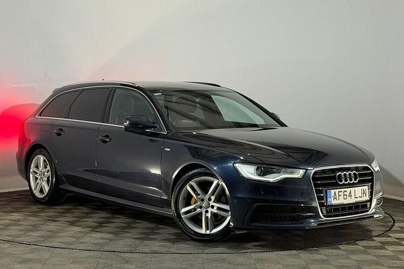Used Audi A6 S-Line 190 HP (139 kW) 2014 Blue Estate