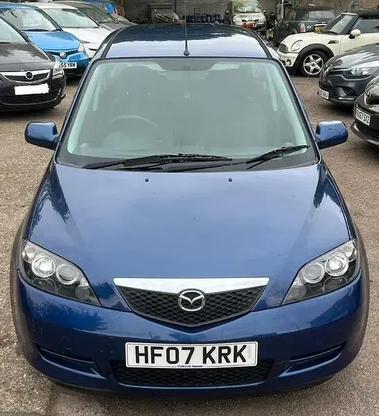 Used Mazda 2 80 HP (58 kW) 2007 Blue Hatchback