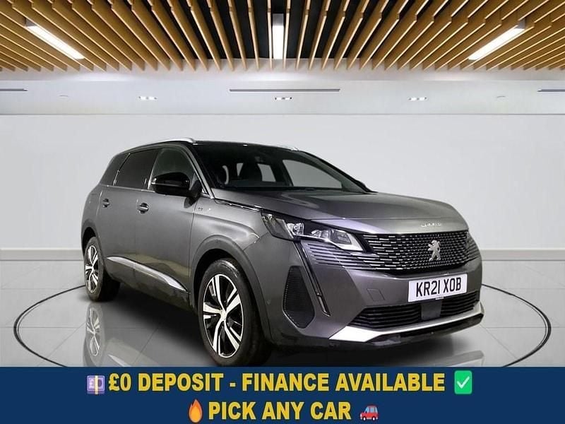 Grey Used 2021 Peugeot 5008 GT MPV | £17,549 (Fair price) - Image 1/4
