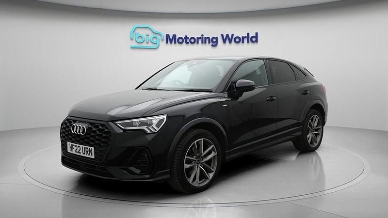 Used Audi Q3 Sportback Black Edition 150 HP (110 kW) 2022 Black SUV