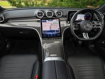 Used Mercedes C300 AMG Line Premium 258 HP (189 kW) 2024 Black Estate