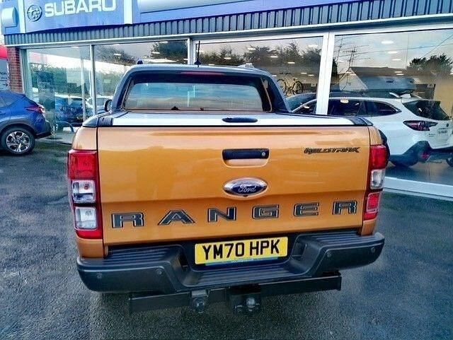 Used Ford Ranger Wildtrack 210 HP (154 kW) 2020 Orange Pickup