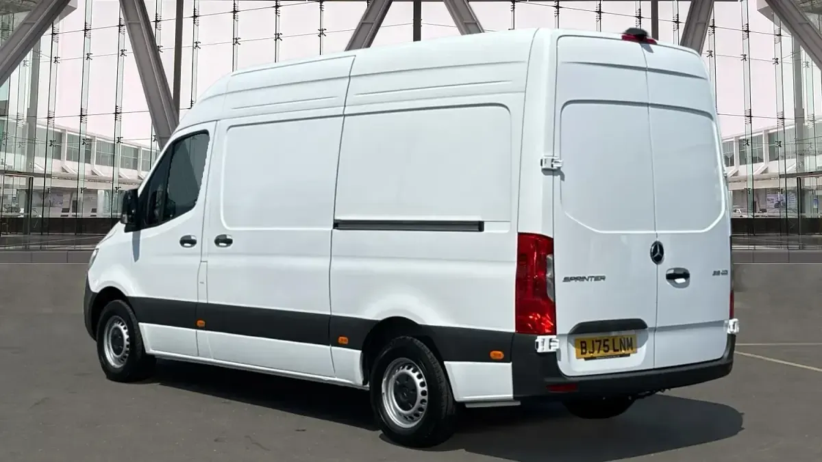Used Mercedes Sprinter 150 HP (110 kW) 2025 White Van