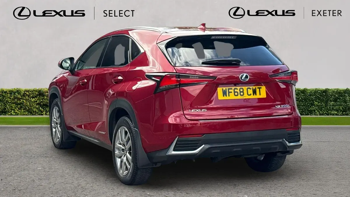 Used Lexus NX300h Luxury Line 197 HP (144 kW) 2018 Red SUV