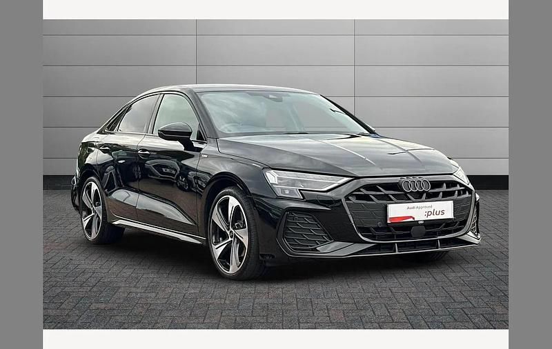 Black Used 2025 Audi A3 Black Edition Sedan | £32,150 (Expensive) - Image 1/4