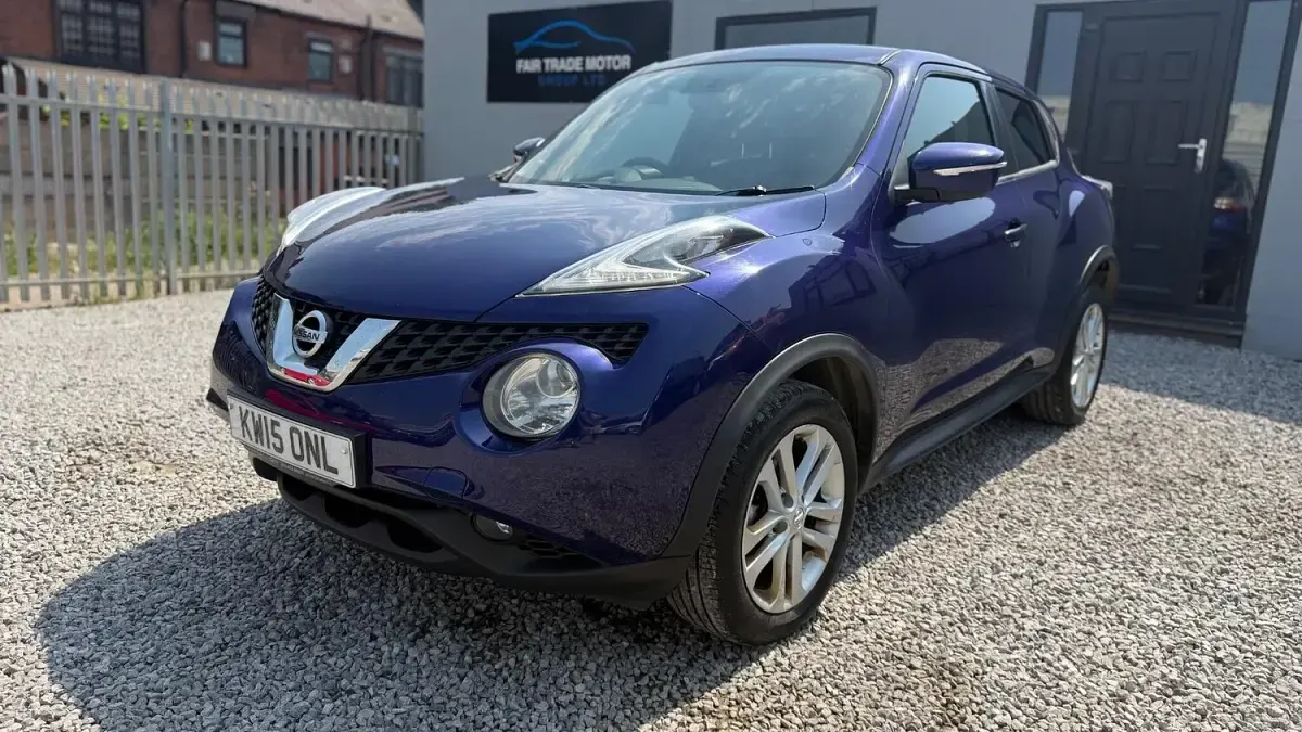 Used Nissan Juke Acenta Premium 110 HP (80 kW) 2015 Blue SUV