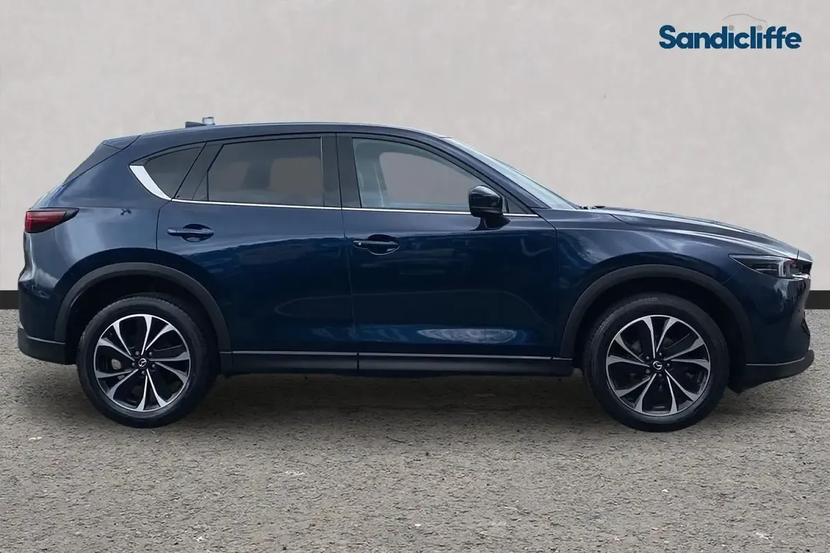Begagnad Mazda CX-5 Exclusive-Line 165 HK (121 kW) 2023 Blå SUV