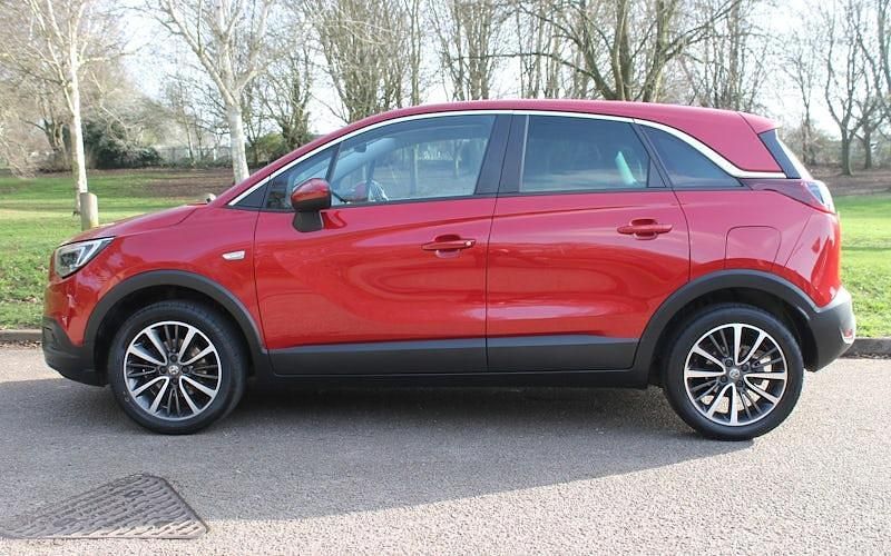 Used Vauxhall Crossland X Elite 131 HP (96 kW) 2020 Red SUV