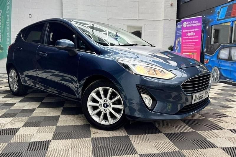 Used Ford Fiesta Titanium X 125 HP (91 kW) 2018 Blue Hatchback