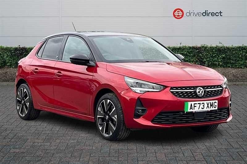 Used Vauxhall Corsa-e 100 kW (136 HP) 2023 Red Hatchback