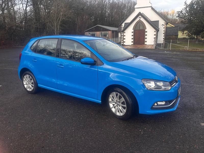 Blue Used 2015 VW Polo SE Hatchback | £4,690 (Super price) - Image 1/4