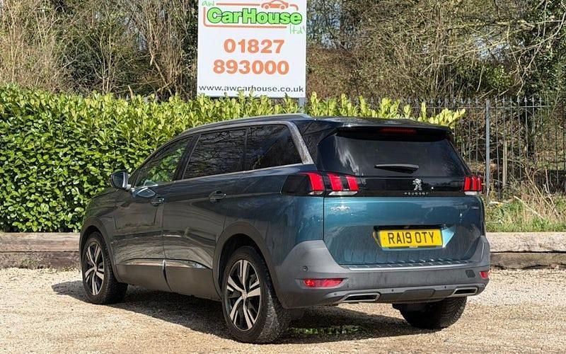 Used Peugeot 5008 GT-line 131 HP (96 kW) 2019 Green SUV